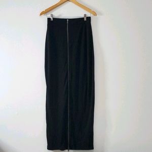 A/X Maxi Zip Skirt